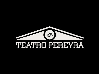 Teatro Pereyra logo on a black background